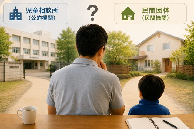 特別養子縁組は児童相談所と民間斡旋団体のどっちがいい？メリット・デメリットを比べてみます